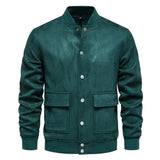 Fenrir Forge Suede Bomber Jacket