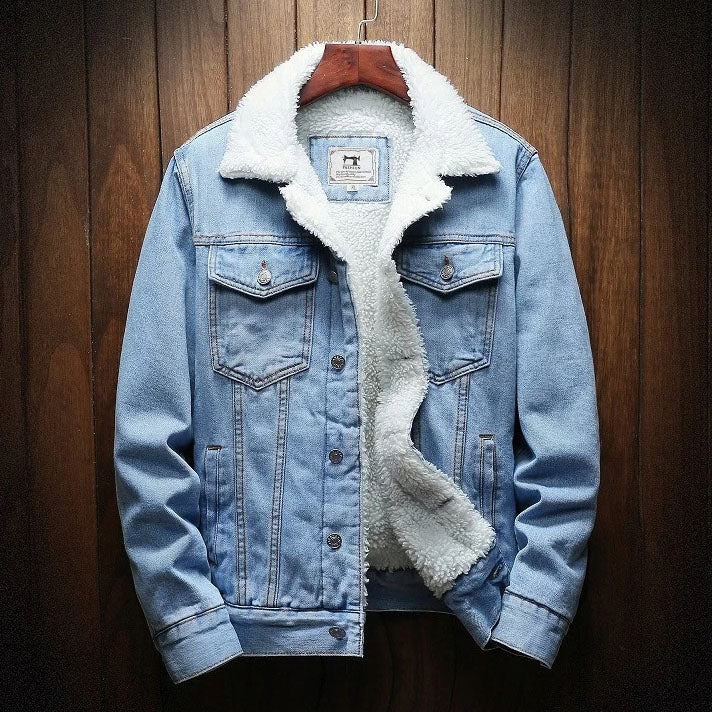 Bruno Wool-Lined Denim Jacket