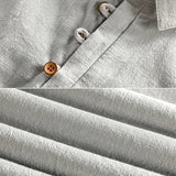Torino Short Sleeve Linen Button Shirt