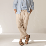 Lucente Relaxed Linen Trousers
