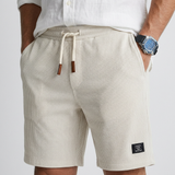 Archie - Casual Textured Knit Shorts