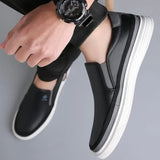 James Oxford Modern Slip-On Shoes for Men