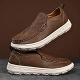 James Oxford Classic Slip-On Loafers for Men
