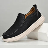 James Oxford Classic Slip-On Loafers for Men