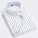 James Oxford Classic Striped Shirt for Men