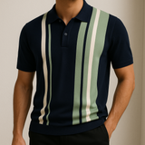 Marcus Contrast Knit Polo