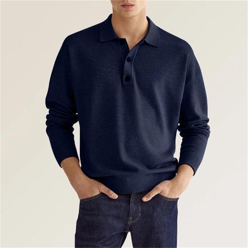Matthieu Long Sleeve Polo