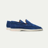Classic Suède Loafer Berry Blue