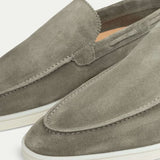 Classic Suède Loafer Olive Green