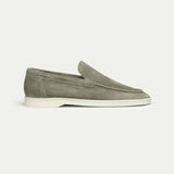 Classic Suède Loafer Olive Green