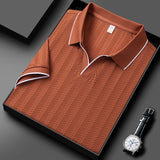 Julian Woven Collar Polo