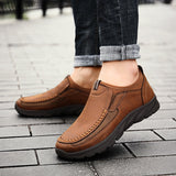 James Oxford Relaxed Fit Slip-On Shoes for Men