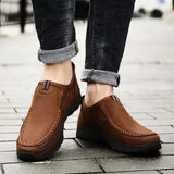 James Oxford Relaxed Fit Slip-On Shoes for Men