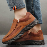 James Oxford Relaxed Fit Slip-On Shoes for Men