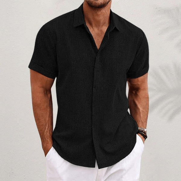 James Oxford Linen Shirt for Men