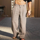Salver Wide-Leg Linen Trousers
