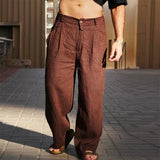 Salver Wide-Leg Linen Trousers