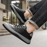 James Oxford Genuine Leather Trainers