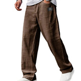 James Oxford Lightweight Straight-Leg Trousers