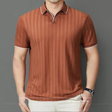 Julian Woven Collar Polo