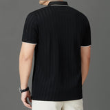 Julian Woven Collar Polo