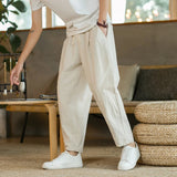 James Oxford Comfortable Drawstring Trousers