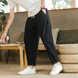 James Oxford Comfortable Drawstring Trousers