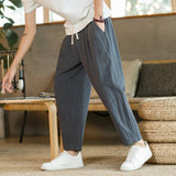 James Oxford Comfortable Drawstring Trousers