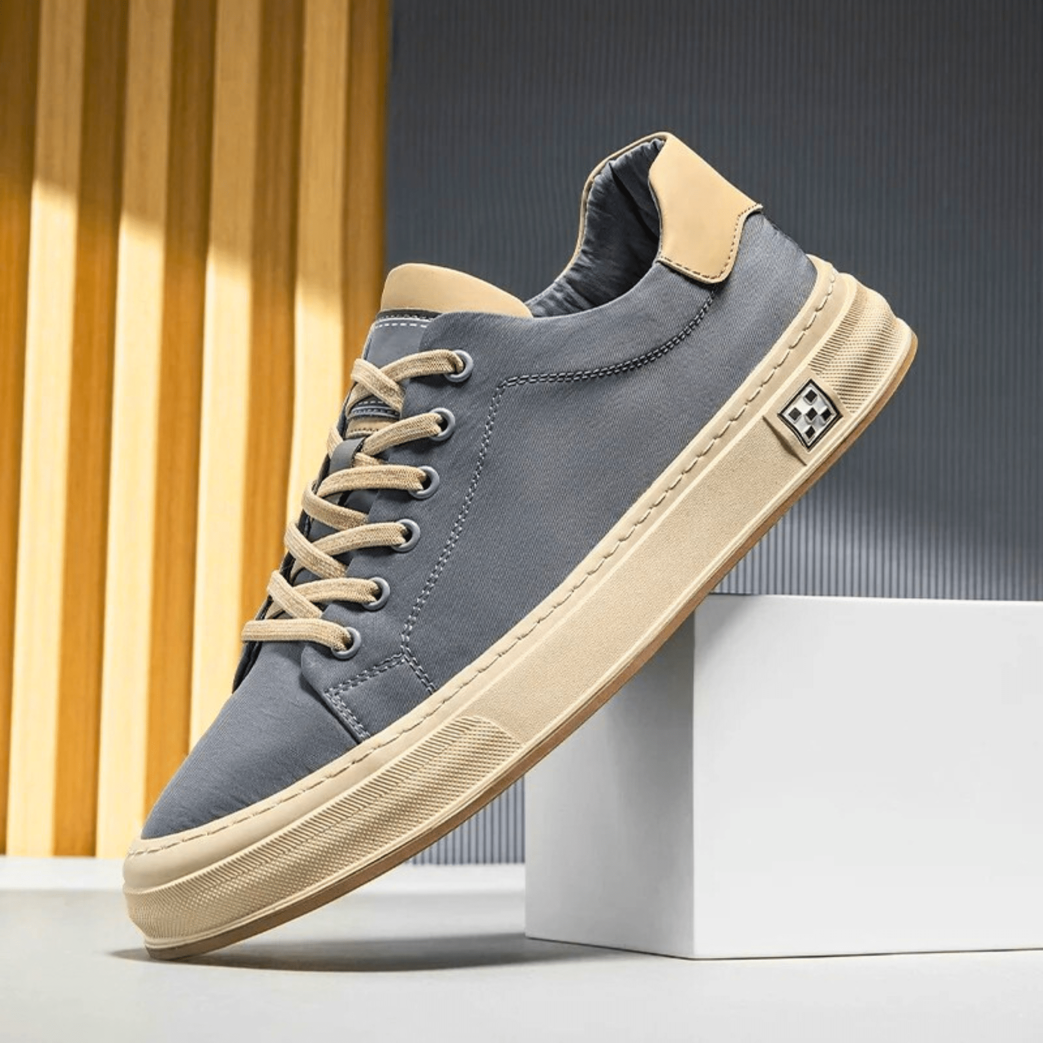 James Oxford Casual Canvas Trainers for Men