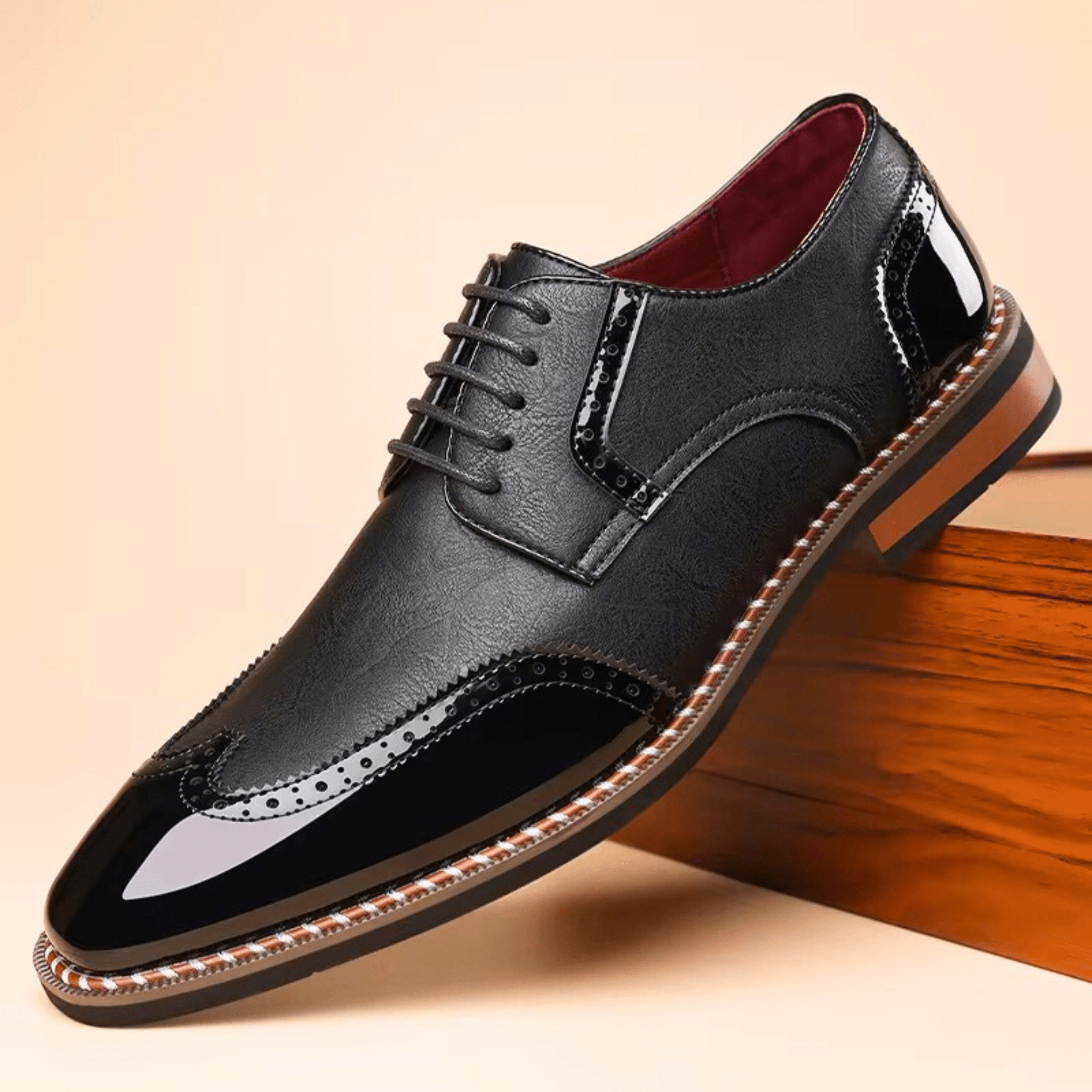 James Oxford Two-Tone Shoes for Men