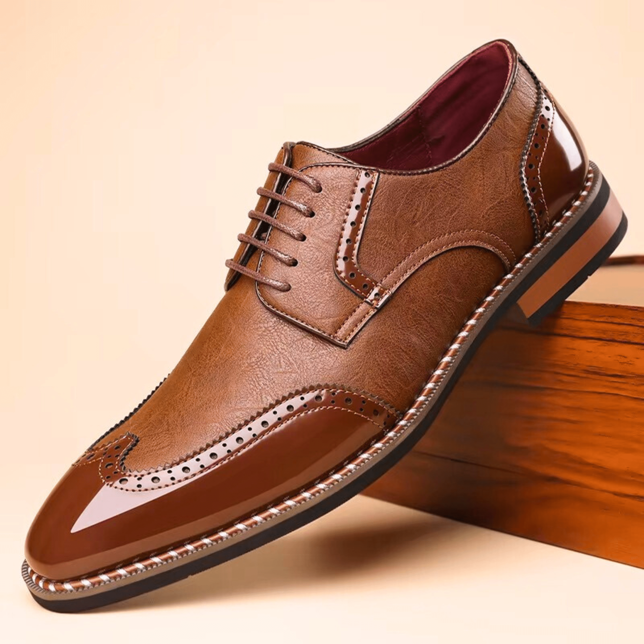 James Oxford Two-Tone Shoes for Men