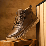 James Oxford Leather Boots for Men