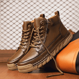 James Oxford Leather Boots for Men