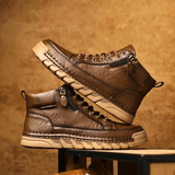 James Oxford Leather Boots for Men