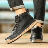 James Oxford Leather Boots for Men