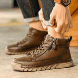 James Oxford Leather Boots for Men