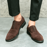 James Oxford Suede Shoes for Men