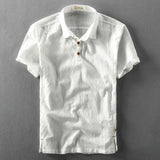 Camden Linen Collar Tee