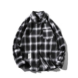 Driftwood Loose-Fit Plaid Shirt